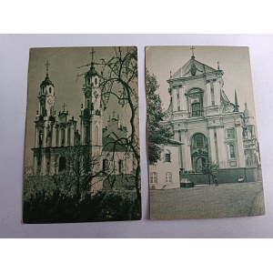 SET OF 2 POSTCARDS WILNO ST. TERESA CHURCH MISSIONARY CHURCH