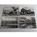 SET DI 8 CARTOLINE TRENO LOCOMOTIVA EINSATZ