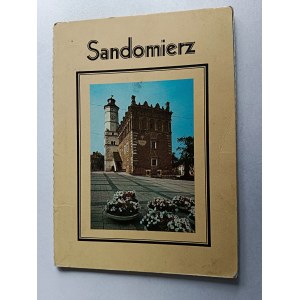 SADA 9 POHĽADNÍC SKLADACÍCH SANDOMIERZ RADNICA NÁMESTIE DLHOSZA HRAD OPATOWSKA BRÁNA, KAW