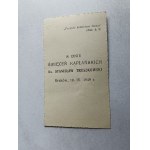 OBRAZEK JEZUS DOBRY PASTERZ MURILLO, KS TRUSZKOWKSI KRAKÓW 1949 R