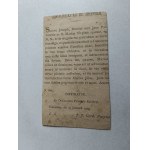 PICTURE OF ST. JOSEPH, KRAKOW 1903