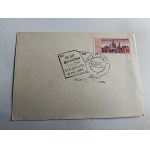MIECHOW ENVELOPE "50 YEARS OF T. KOŚCIUSZKO MIDDLE SCHOOL AND HIGH SCHOOL IN MIECHOW" 1966, STAMP