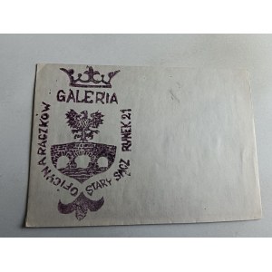 KOPERTA STARY SĄCZ GALERIA OFICYNA RACZKÓW