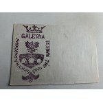 ENVELOPE STARY SACZ "RACZKÓW OUTHOUSE GALLERY"