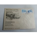 ENVELOPE WARSAW "STARE MIASTA NAD WISŁĄ "DUMANIE NAD WISŁĄ ANTONI MALCZEWSKI YEAR 1982, STAMP, STAMP