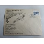 ENVELOPE WARSAW "OLD TOWNS ON THE VISTULA" FLIS SEBASTIAN FABIAN KLONOWIC YEAR 1982, STAMP, STAMP
