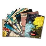 POLSKA Monthly, 1959–1974 [covers designed by Roman Cieślewicz]