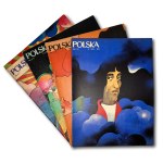 POLSKA Monthly, 1969–1973 [covers designed by Waldemar Świerzy]