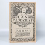 Tadeusz Grabowski—*Łan Młodzieży*. A biweekly magazine for Polish youth in education, Year II, No. 14 [cover design by Anna Gramatyka-Ostrowska]