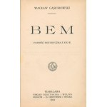 Wacław Gąsiorowski—*Bem*. A 19th-century historical novel [1912]