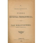 Henryk Sienkiewicz—*Pan Wołodyjowski* [anniversary edition] [Warsaw, 1896]