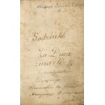 The Little Hours for the Souls of the Departed [1840]
