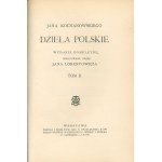 Jan Kochanowski – Polnische Werke [Bd. I–III], Übersetzung der lateinischen Werke von Jan Kochanowski aus Czarnolas