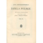 Jan Kochanowski – Polnische Werke [Bd. I–III], Übersetzung der lateinischen Werke von Jan Kochanowski aus Czarnolas