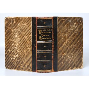 (from the collection of Antoni Uniechowski) Polish-German and German-Polish Pocket Dictionary for School and Everyday Use