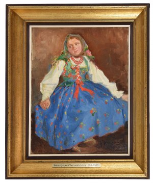 Wawrzyniec CHOREMBALSKI (1888-1965), Młoda góralka, 1921