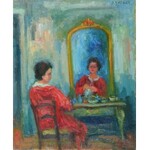 Jakub ZUCKER (1900-1981), Przy toaletce