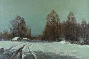 Wiktor KORECKI (1890-1980), Nokturn zimowy