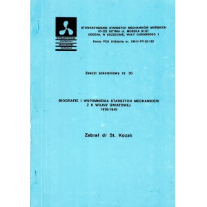 KOZAK Stanislaw, Biographies and memoirs of senior mechanics of World War II 1939-1945