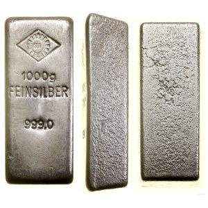 Austria, kilogram silver bar