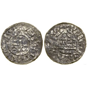 Germany, denarius, (985-995), Regensburg, minter Aljan