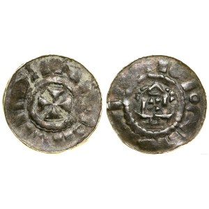 Germany, cross denarius, 10th / 11th century.