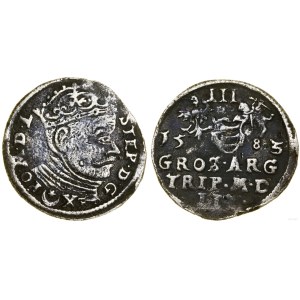 Polska, trojak, 1583, Wilno