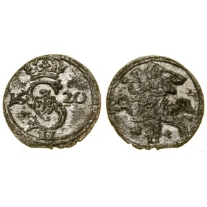Poland, dwudenar, 1620, Vilnius