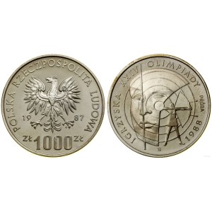 Poland, 1,000 zloty, 1987, Warsaw