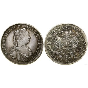 Austria, mezzo tallero, 1764, Hall