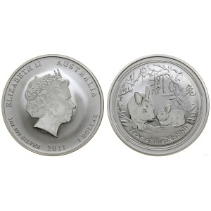 Australia, $1, 2011 P, Perth