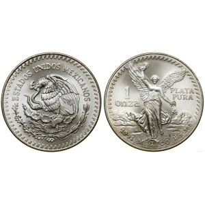 Meksyk, 1 uncja srebra, 1991