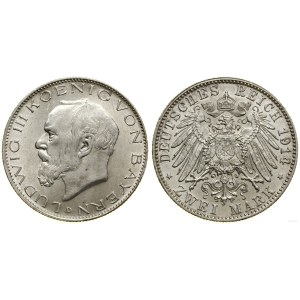 Nemecko, 3 marky, 1914 D, Mníchov