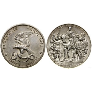 Germany, 3 marks, 1913, Berlin