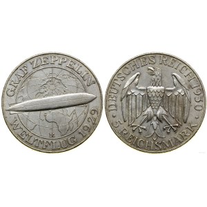 Germany, 3 marks, 1930 E, Muldenhütten