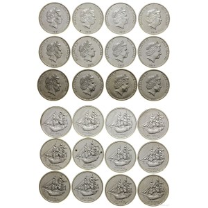 Cook Islands, set: 12 x 25 cents, 2012