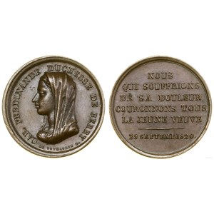 France, commemorative medal, 1820