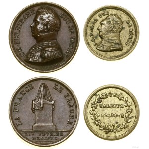 France, set of 2 medals