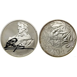 Poland, Frederic Chopin, 1999, Warsaw Mint