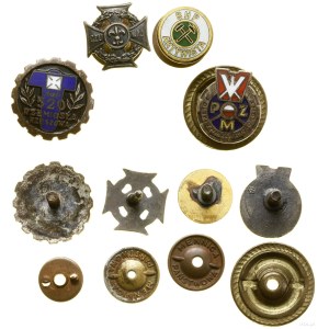 Polonia, set di 4 distintivi