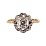 "daisy" ring, France, interwar period