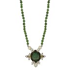 Necklace decorated with pendant, Italy, contemporary