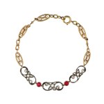 Art Nouveau bracelet, 19th/20th century