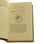 Les Vies des Hommes Illustres de Plutarque Traduites du Grec Par Amyot Avec dec Notes et des Observations [Životy slávnych Plutarchových manželov preložené z gréčtiny Amyotom s poznámkami a poznámkami] zv. I-XII [komplet] [Oeuvres de Plutarque / 1801-03].