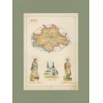 Gubernia Warszawska Powiat Łowicki Józef Michał Bazewicz [map Kingdom of Poland 1907].