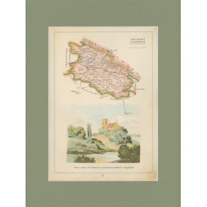 Gubernia Warszawska Powiat Gostyński Józef Michał Bazewicz [map Kingdom of Poland 1907].