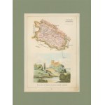 Gubernia Warszawska Powiat Gostyński Józef Michał Bazewicz [map Kingdom of Poland 1907].