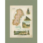 Gubernia Warszawska Powiat Nieszawski Józef Michał Bazewicz [map Kingdom of Poland 1907].