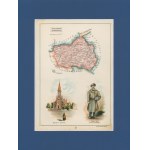 Gubernia Warszawska Powiat Radzymiński Józef Michał Bazewicz [map Kingdom of Poland 1907].