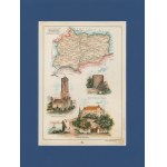 Gubernia Warszawska Powiat Pułtuski Józef Michał Bazewicz [map Kingdom of Poland 1907].